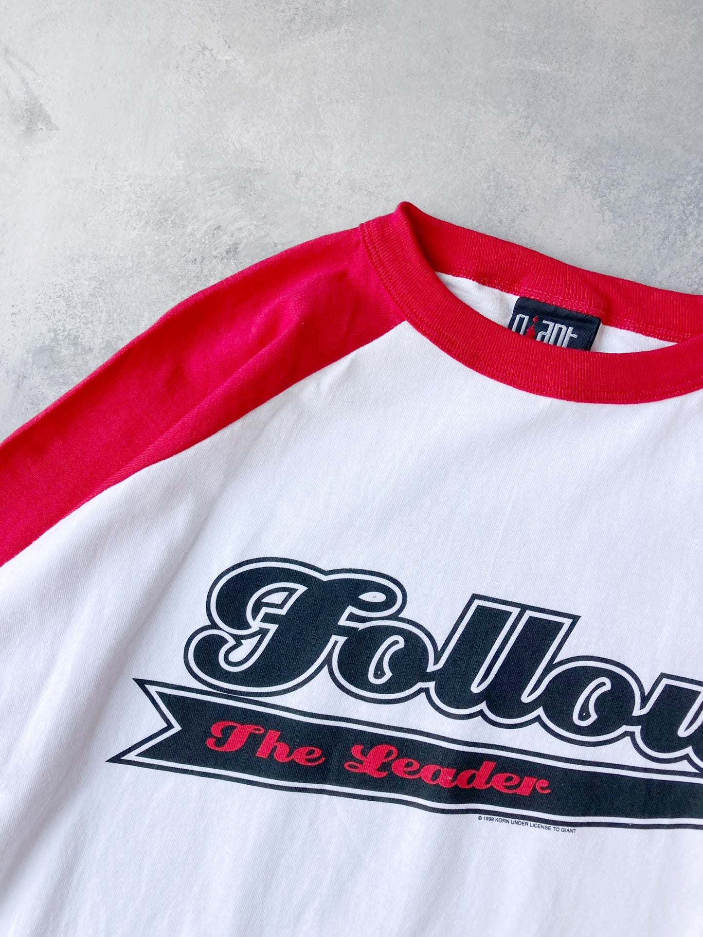 Korn Follow the Leader Raglan Shirt '98 - Large