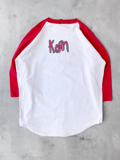 Korn Follow the Leader Raglan Shirt '98 - Large