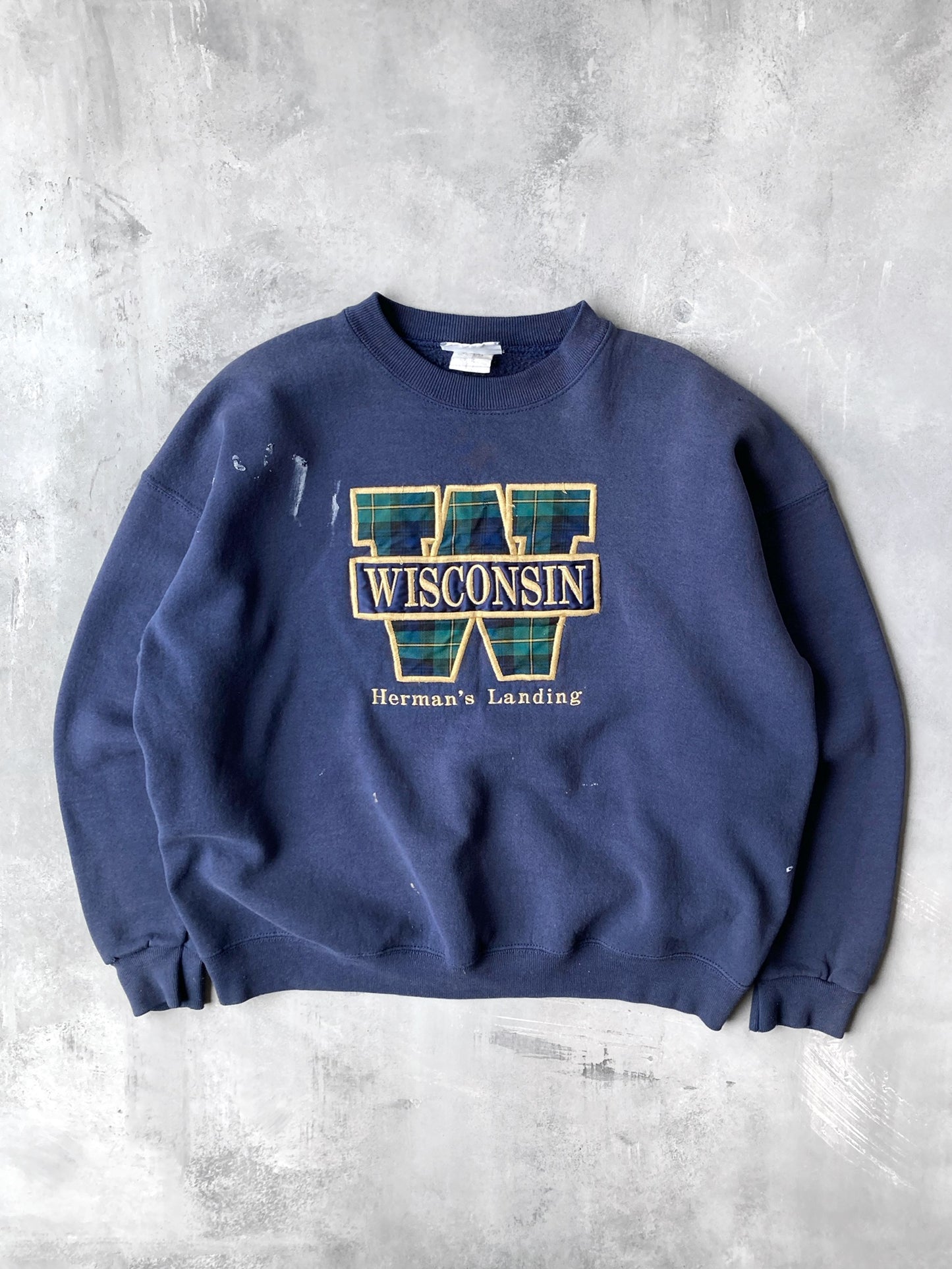 Herman's Landing Wisconsin Sweatshirt 90's - XL
