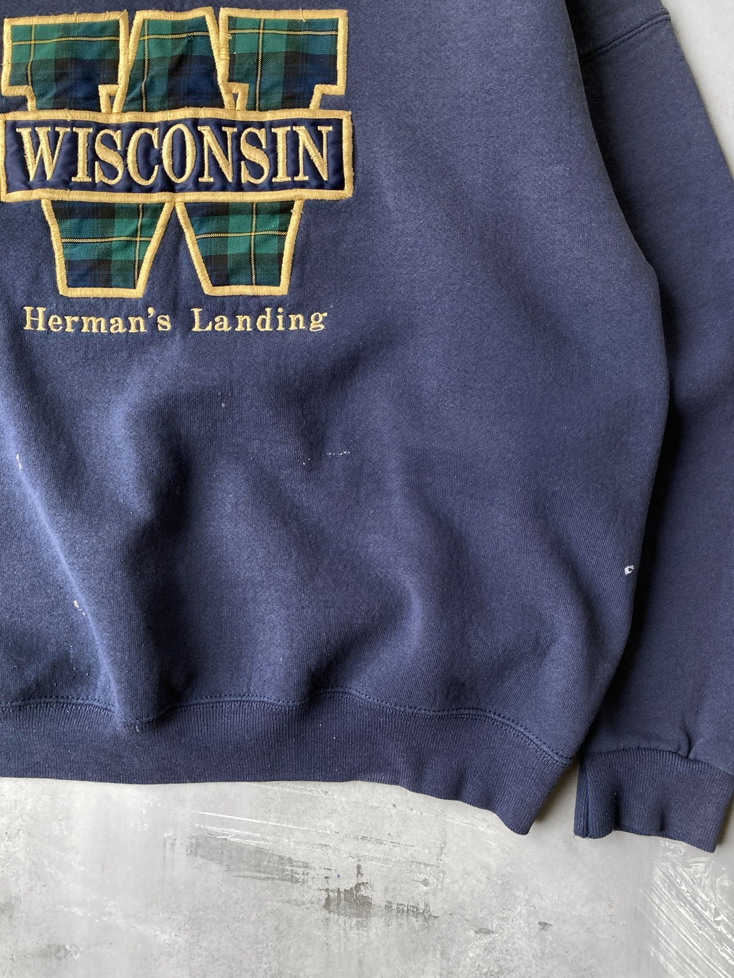 Herman's Landing Wisconsin Sweatshirt 90's - XL