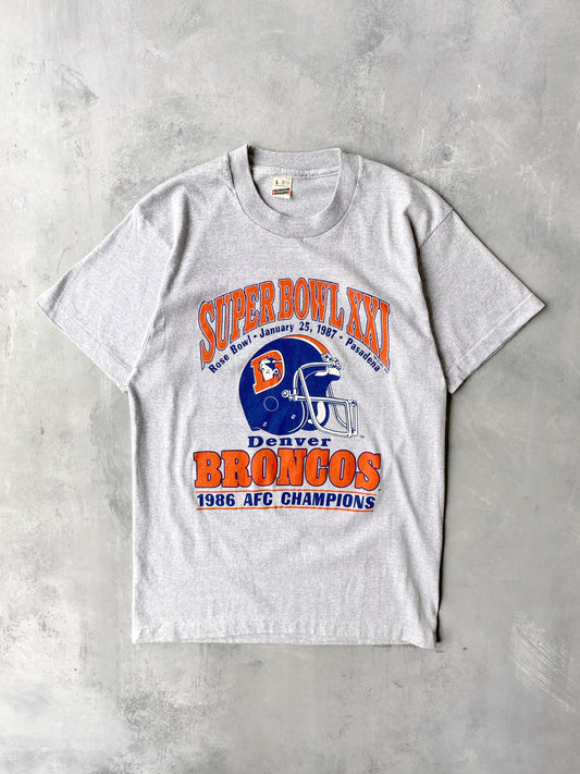 Broncos AFC Champions T-Shirt '87 - Small