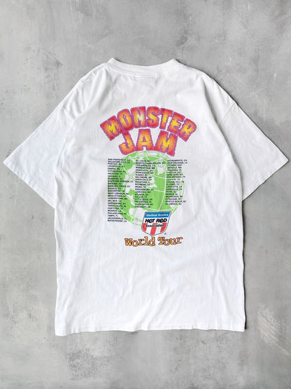 Monster Jam World Tour T-Shirt 90's - XL