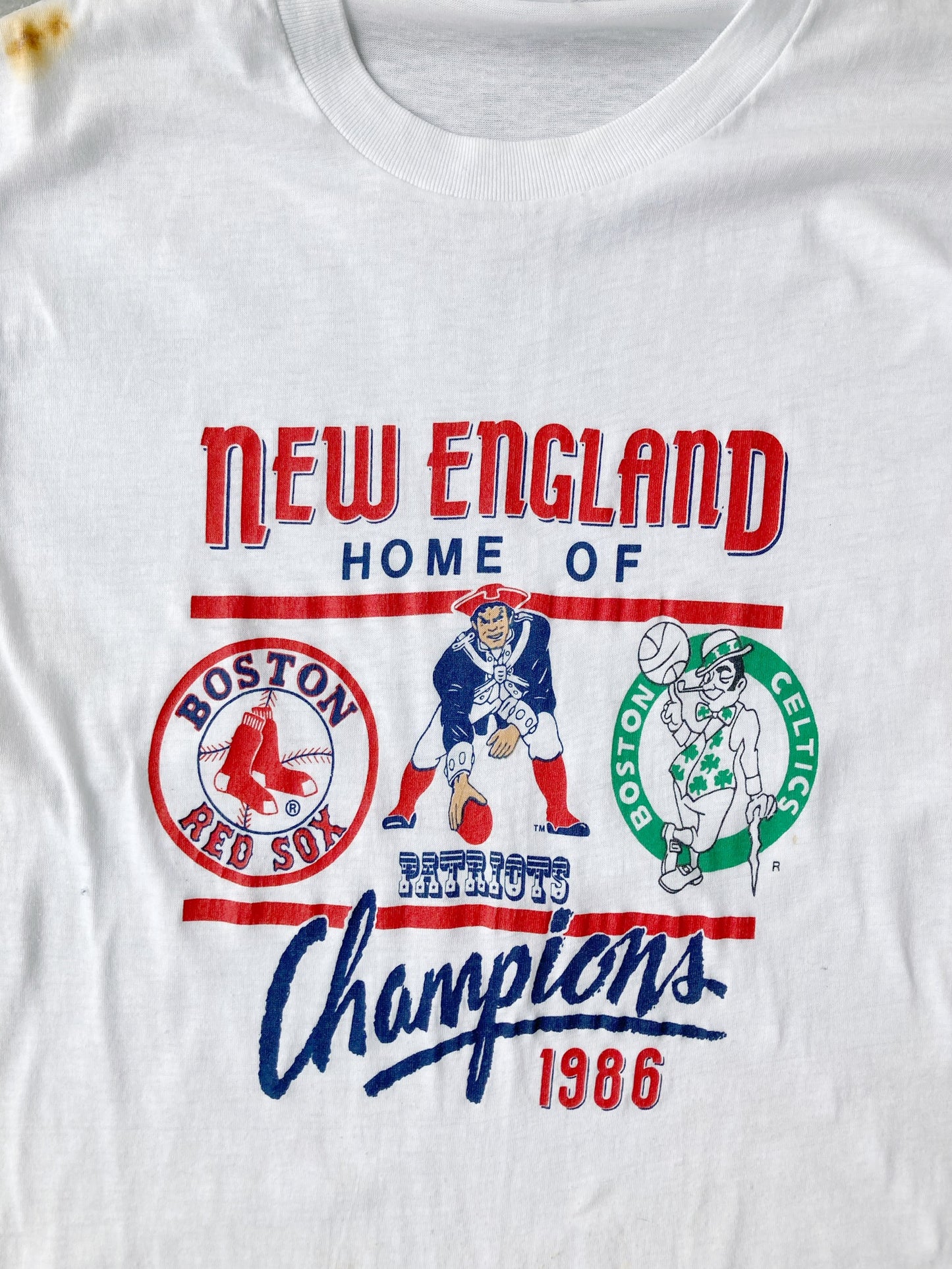 New England Sports Trifecta T-Shirt '86 - Medium / Large