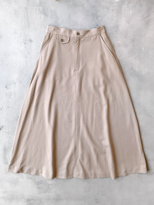 Ralph Lauren Maxi Circle Skirt 80's - 4