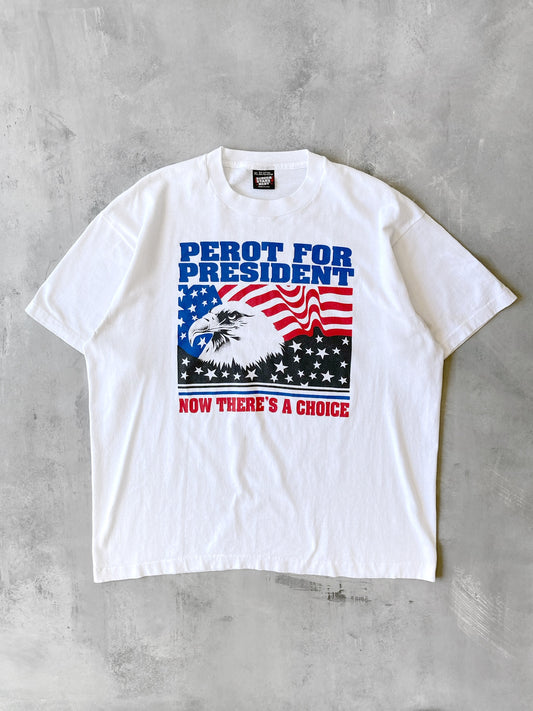 Perot for President T-Shirt 90's - XL