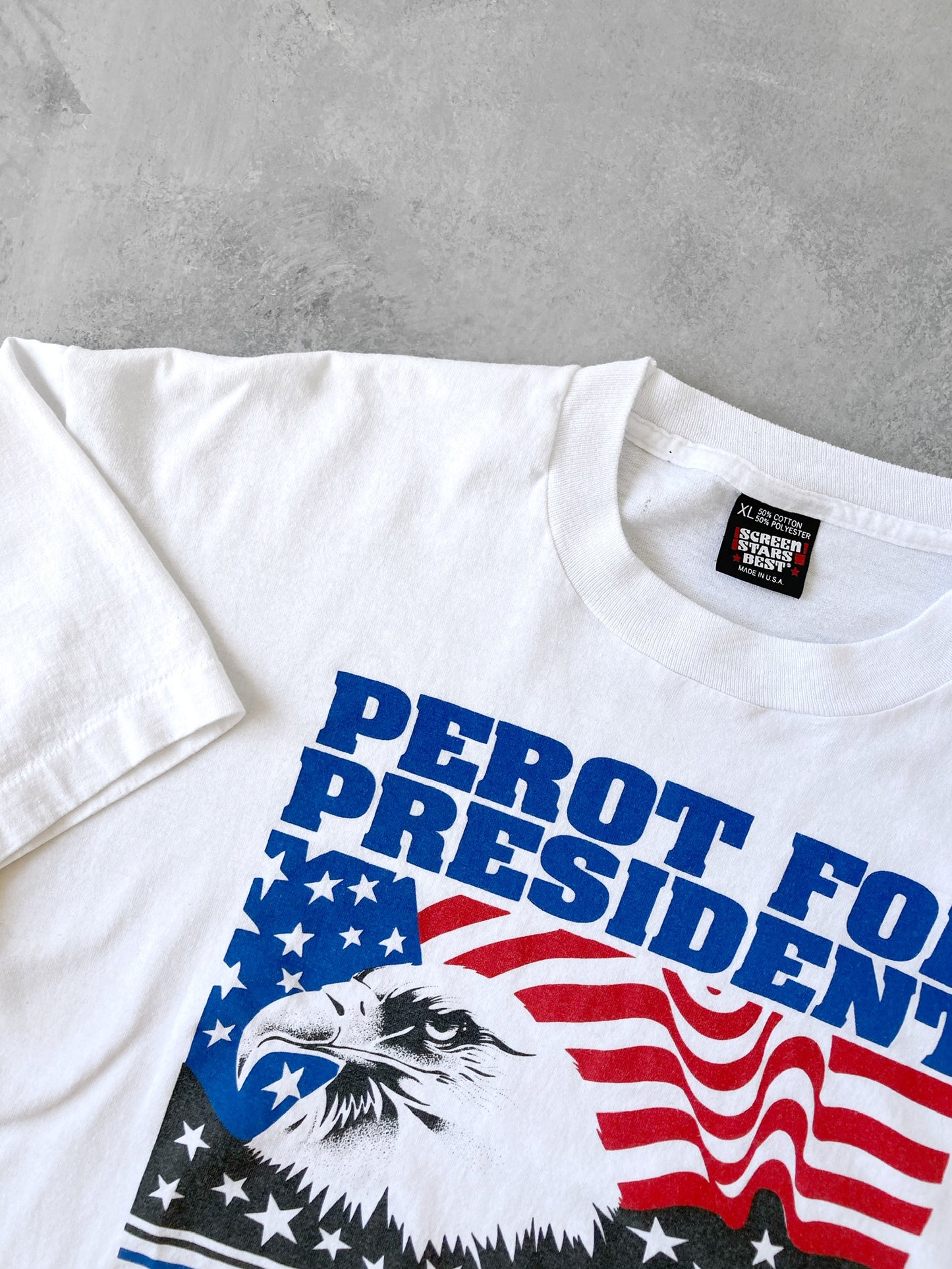 Perot for President T-Shirt 90's - XL
